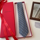 Nwt Men s Ferragamo Silk Tie Designer Formal Business New 