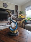 Bronze Hamerhead Shark Statue Sculpture Art Deco Sculpture