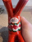 Vtg Swedish Dala Horse Nils Olsson  Handpainted Folk Art 6 5    Original Sticker