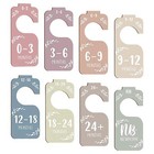 8pcs Baby Closet Dividers Clothes Size Divider For