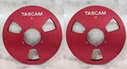 One Pair Black Tascam 10 5   1 4aluminum Reel To Reel Tape Reel Re-1400