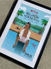 Original Bojack Horseman Netflix Episodes Promo Framed Matted Poster Will Arnett