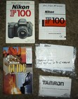 Lot Nikon F100 Camera Instruction Manual  guides   Paperwork Oem