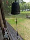 Japanese Bronze  bonsho  Temple Bell With Bats 