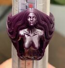 Beautiful Woman Wax Pattern Ring For Lost Wax Casting Jewelry Castable Wax Resin