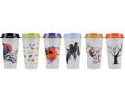 Starbucks Halloween 2022 Glow In Dark Reusable Hot Cups W  Lids Set 6 16 Oz