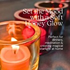 Bluecorn Beeswax Tea Light Candles  100  Pure Natural Bees 24-pack  Ivory