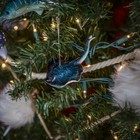 Hanging Stingray Christmas Tree Ornament Holiday Gift Nautical Beach Xmas Decor