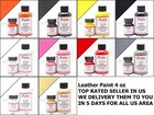 2 Bottles Angelus Acrylic Leather Paint  dye - Leather   Vinyl - 4 Oz- Original