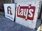 Vintage Original 1960-1980 Frito Lay Tin Sign
