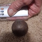 Original Civil War  1861-65  Artillery Cannonball   Shot Militaria Ebays Title 