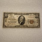 1929  10 The First National Bank Of Rochester  Mn National Currency 