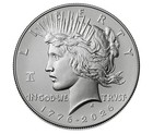 2026 Peace Silver Dollar Enhanced Uncirculated Coin W  250 Privy In Hand