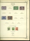 Collection  Iceland Part R Scott Page  1920 1936  Cat  105  Mint used Officials
