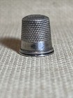 Vintage Sterling Silver Sewing Thimble Size 6    so Easy    Maker No Monogram     n 