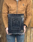Extra Large Leather Journal Personalized Writing Notebook Gift For Him Or Her