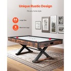 Uimoso 84  Air Hockey Table Air Powered Arcade Table Electronic Scorer Pucks
