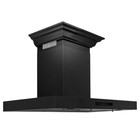 Zline 30  Kitchen Wall Range Hood Black Stainless Steel Crown Mold Bskencrn-30