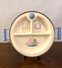 Set Of 2 Vintage Divided Children s Nursery Rhyme Warming Plates