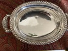 Sauce Tureen With Lid  Silverplate