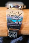 1976 Timex M 27 Series Watch With Silver And Turquoise   Watch Tips  