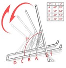 9 Inch Heavy Duty Display Stand For Plate Stand Plate Holder Iron Easel Displ   