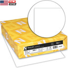 Index Cardstock  8 5  X 11   90 Lb  163 Gsm  White  Lightweight  94 Brightness -