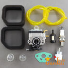 Carburetor Carb For Troy Bilt Tb525ec Tb575ec 753-06220 Trimmer Tune Up Kit