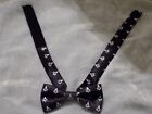 Black Masonic Square Compass Bowtie Master Mason Formal Tuxedo  Pre-tied New 