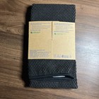 New Norwex Kitchen Towel Diamond Textured Onyx Black