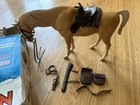 Vintage 1970 Marx Johnny West Series Buckskin Range Horse With Box 100 complete