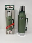 Stanley Aladdin Green Vacuum Bottle Thermos A-944ns- 1 Quart Made In Usa Vintage