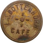  1880 s  Covington Ky Unlisted W J Temmen Merchant Token Muling 