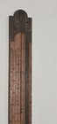 Vintage Stanley No  12 Boxwood Slide Rule Brass Bound Rule Measuring Tool