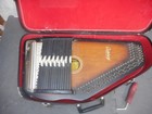 Vintage Autoharp Oscar Schmidt Os-15b With Case   Tool   1 Pick