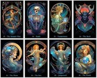 Art Nouveau Tarot Cards Deck  Jugendstil Fantasy Tarot  78 Cards Deck 