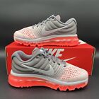 Nike Air Max 2017 Low Womens Running Shoes Gray Pink 849560-007 Size 6 New