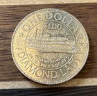 Steamboat Casino River Cruises Diamond Lady Mark Twain One Dollar Casino Token