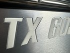 Custom Boat Registration Numbers   Marine Grade Raised Decals 3  White   Chrome