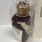 Avon Victorian Teddy 1995 Collectable Teddy Bear With Metal Stand And Coa