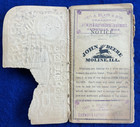 1885 John Deere Farmers Pocket Companion Moline Illinois Calendar Journal Diary
