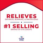 Clear Eyes Redness Eye Relief Eye Drops  0 5 Fl Oz  Pack Of 2