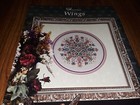 New Very Rare Just Nan  wings  Cross Stitch Chart   Embellishments 2004