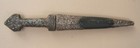 19th Century Indo-persian  sufi  Silver Mounted Double-edge Dagger   Scabbard
