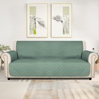 Sofa Slip Cover Quilted Soft Covers Pet Furniture Protector Throw 3 Seater