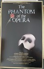 1986 The Phantom Of The Opera Window Card Poster 14 x22    Framed