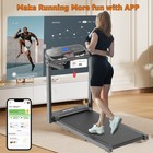 Space Saving Folding Treadmill  3 0 Hp Motor  Extra Wide Shock Absorbing Belt