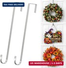 2 Pack Wreath Hangers For Front Door Christmas Decor  Over The Door Hooks