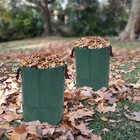 2 Pcs 300l  80gal 26  33in Pp Green Garden Waste Bags W  2  Support Frames