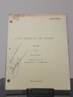 Vintage  little House On The Prairie  Tv Script Signed By Michael Landon Twice